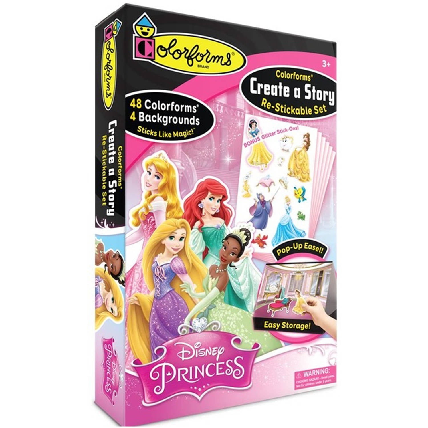 Disney License 2 Play Princess Colorforms Create A Story