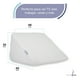 thumbnail image 5 of Cojín Antirreflujo Adulto Memory Foam Almohada Tipo Cuña Respaldo blanco, 5 of 8