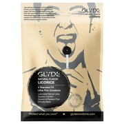 GLYDE ULTRA Organic Licorice Flavored (Standard-fit) Non-toxic Condoms