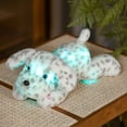 thumbnail image 1 of Interactive Toy LED Light Up Snuggly Dog Stuffed Animal Soothing for Comfort and Play, 1 of 5