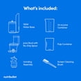 thumbnail image 2 of Nutribullet - Exprimidor lento, máquina exprimidor de masticaje lento, fácil de limpiar, motor silencioso y función inversa, sin, 2 of 7