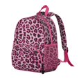 thumbnail image 2 of Leopard Print Backpack Backpack for School,Cute School Bag,Schoolbag with Adjustable Shoulder Straps & Padded Back,13.8"x11.4"x6", 2 of 6