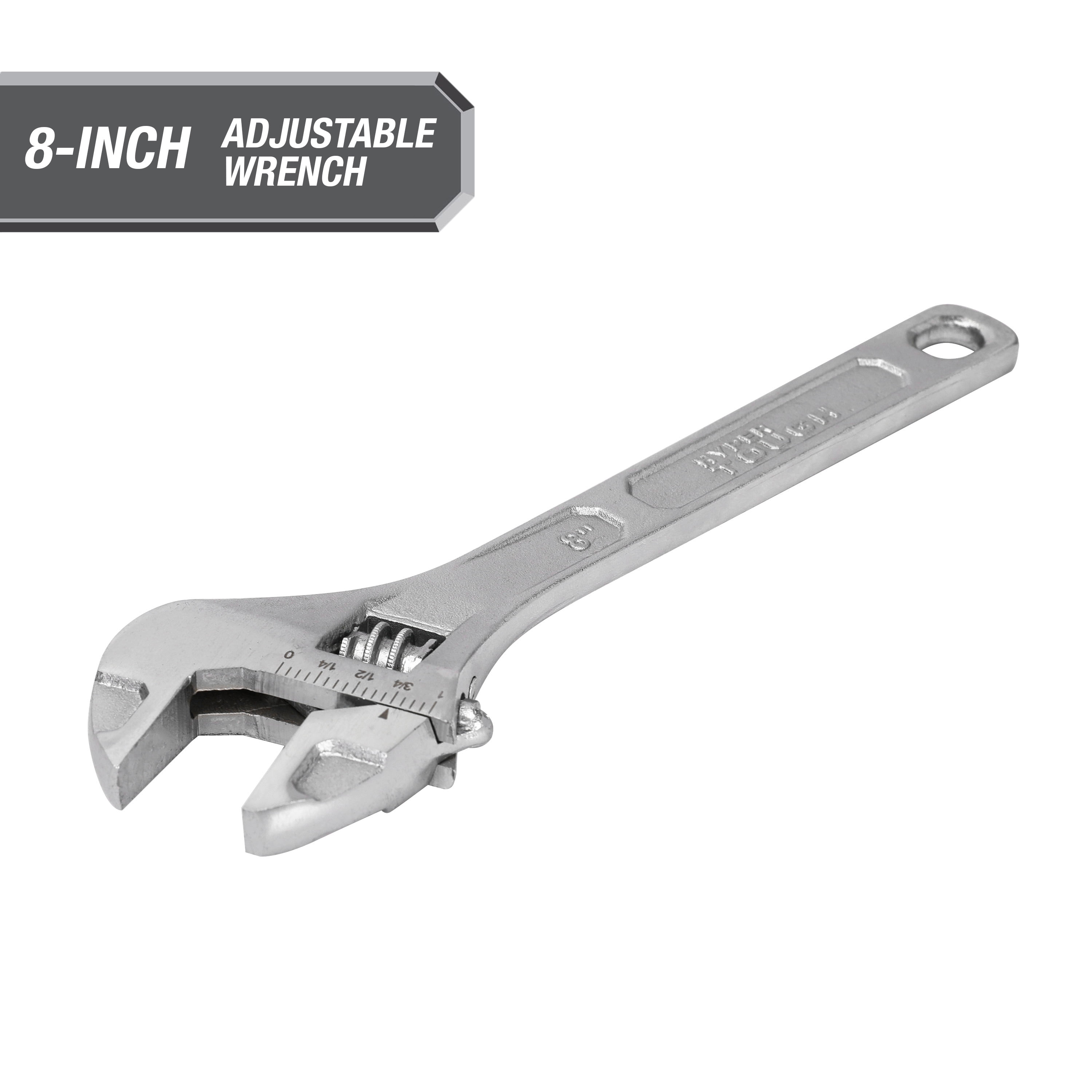 HART 12-inch Pro Adjustable Wrench with Laser-Etching - Walmart.com