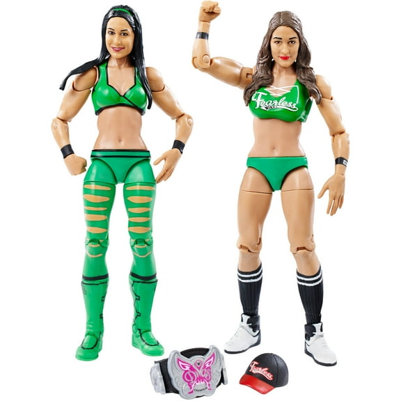 WWE Brie & Nikki Bella Action Figure Set, 2 Pieces