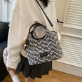 thumbnail image 3 of Baguery 2025 Women's Lamb Wool Crossbody Purse - Fashion Top Handle Tote/Shoulder Bag (9.84×4.72×7.87in)​, 3 of 9