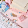thumbnail image 6 of 1 Box 52Pcs 26 Styles Letter Stitch Markers Crochet Stitch Charms Enamel Alloy Alphabet A to Z Capital Pink Blue Lobster Claw Clasps Charm, 6 of 7