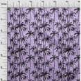 thumbnail image 3 of oneOone Cotton Cambric Purple Fabric Tropical Tree Sewing Fabric By The Yard Printed Diy Clothing Sewing Supplies 42 Inch Wide, 3 of 4
