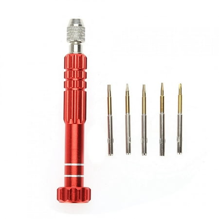

Knifun Screwdriver Handle With 5 Bits Phone Glasses Watch Repair Tool Kit Precision Screwdriver