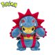 thumbnail image 2 of TAKARA TOMY Pokemon Plush Pokemon Anime Houndour Sleeping Pet Cute Animal Plush Soft Stuffed Cartoon Toy Gift For Kids Children Gong Bohan LED, 2 of 2