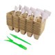 thumbnail image 2 of Bandeja para jardineras de vivero,Tierra para macetas de inicio para viveros de plantas de exterior,Vivero Plantable para plantar hortalizas y frutas.,Macetas pequeñas para plantas de, 2 of 9
