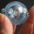thumbnail image 2 of 3Pcs In-Line Bubble Float Fishing Hollow Balls Floats Slide Bubbles Line Through Transparent White Shenzhuyue, 2 of 7
