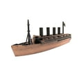 thumbnail image 2 of Metal Bronze Model Replica Cruise Ship Ocean Liner Die Cast Toy Pencil Sharpener, 2 of 3