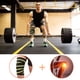 thumbnail image 4 of Rodillera Elástica Con Vendaje Para Fitness, Correas Para Gimnasio, Levantamiento De Pesas, Deportes Al Aire , Negro Y Amarillo, 4 of 7