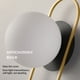 thumbnail image 3 of Bearachild Lámpara de pared LED con bombilla G9 7W Pantalla de estilo simple Iluminación de escaleras interiores Luz de noche Luz de noche Accesorios de Iluminación y accesorios Negro/12cm Bearachild HA066965-01, 3 of 6