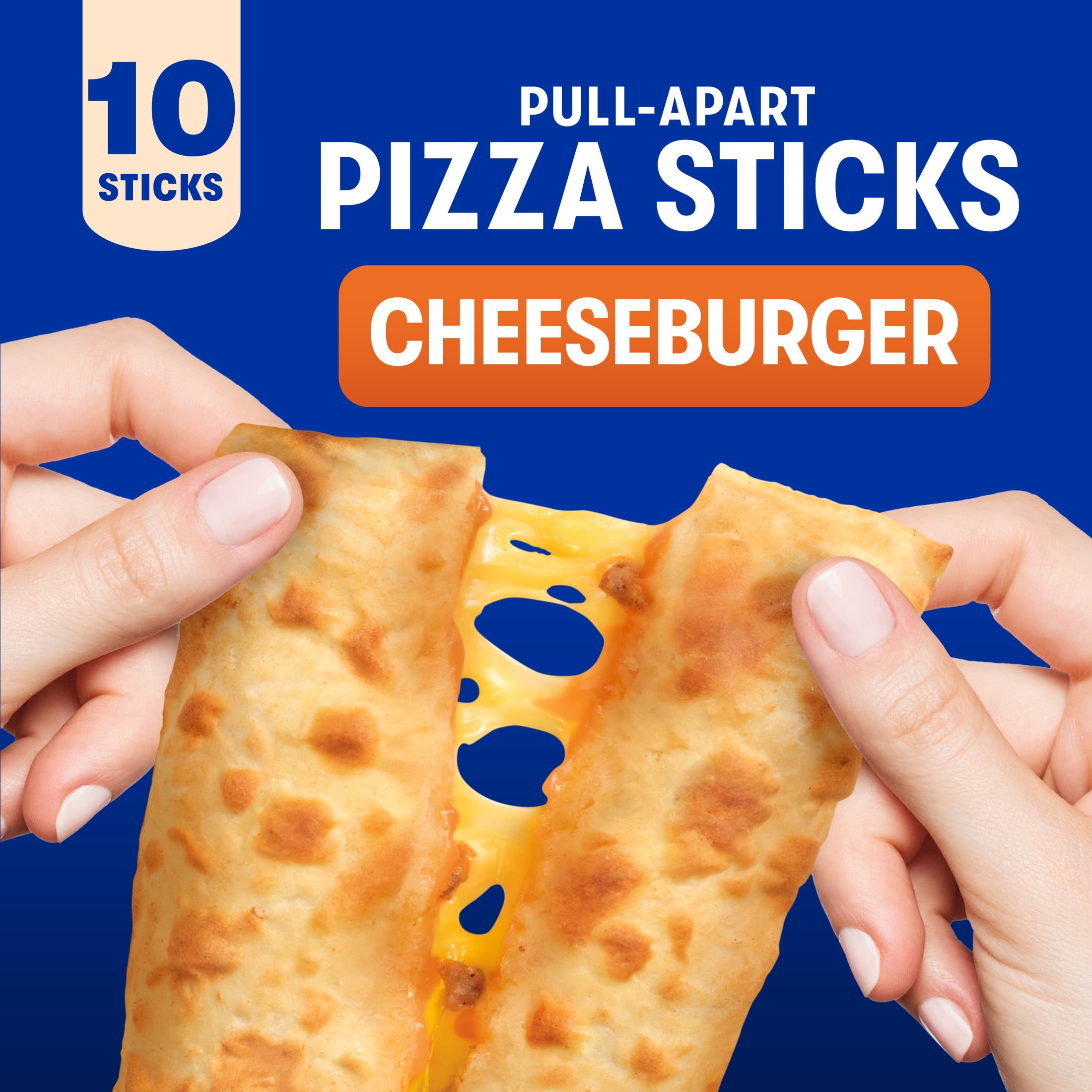 Jack's Cheeseburger Stick Snacks, 20 oz Box (Frozen)
