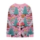 thumbnail image 5 of Cárdigan informal de punto con estampado navideño para mujer, chaqueta con botones y abrigo para mujer, 5 of 5