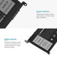 thumbnail image 4 of Batería para portátil TREE.NB WDX0R 11,4 V 42 Wh para Dell Inspiron, 4 of 9