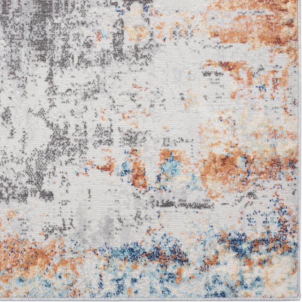 Luxe Weavers Euston Collection Abstract Area Rug 7680 Multi 2x3