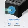 thumbnail image 3 of Cargador USB Wyness XLD-A7 de 100 W y 20 puertos para smartphones, color negro, 3 of 7