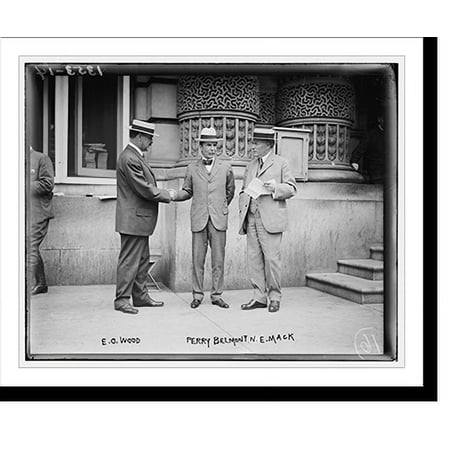 Historic Print E.O. Wood Perry Belmont N.E. Mack 18 x 24