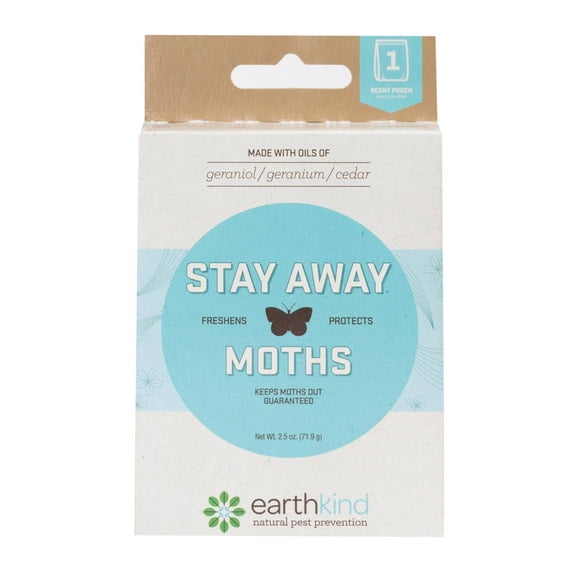 EarthKind Stay Away Insect Repellent Granules For Moths 2.5 oz. - Case Of: 1; Each Pack Qty: 1;