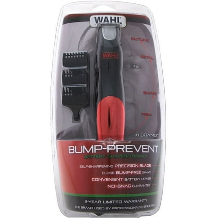2 Pack - Wahl Bump Prevent Battery Shaver/Trimmer 1