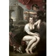thumbnail image 2 of Rubens, Peter Paul 23x32 Black Ornate Wood Framed with Double Matting Museum Art Print Titled - Bathsheba at the Spring, 2 of 4