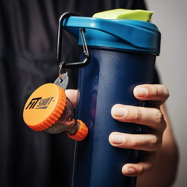 Protein Powder With Keychain - Protein Powder Container with Durable  Key-Chain Portable To-Go Container 