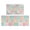 Pioneer Flower Floral-3, variant on Pioneer Flower Floral Print Pattern Kitchen Rugs Sets Of 2, Anti Fatigue Non Slip Washable Floor Mats for Kitchen Sink Laundry, 17X30 Inch 17X47 Inch