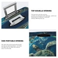 thumbnail image 4 of Haiem Artistic Turtle Earth Luggage Cover Printed Suitcase Covers for Luggage Elastic Washable Suitcase Protector Fits 18-32 Inch Luggage-X-Large, 4 of 8