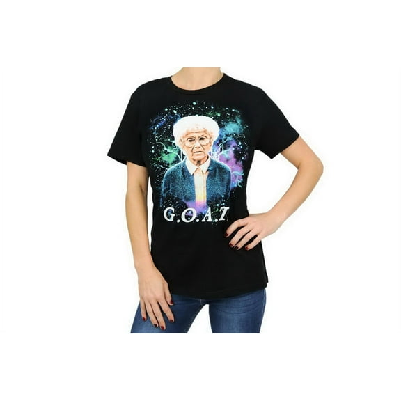Bioworld The Golden Girls Exclusive Sophia G.O.A.T Graphic Black T-Shirt-Large
