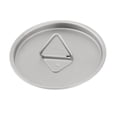 thumbnail image 4 of Titanium Cup Lid Coffee Mug Lid Portable Cookware Drinkware Camping Pot Lid with 61mm, 4 of 8