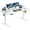 White, variant on Electric Height Adjustable Standing Desk, 40x24 Inches, Ergonomic Sit-to-Stand Rising Computer Table for Home Office