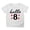 X395 White, variant on Bysome Summer Boys Shirts Letter Print Short Sleeve Crew Neck T-shirts Breathable Boys Tees Size 1-2 Years Black