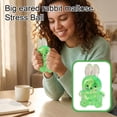 thumbnail image 4 of 2026 Edition Shimmering Big Eared Rabbit Squeeze, High-Quality Maltose Stress Relief - Crystal Bunny Fidget, Hand-Pinching Sensory Toys, Soft Squeeze Decompression Dough for Adults, 4 of 5