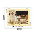 thumbnail image 4 of Lindo perro resina diamante costura 5D Animal pintura punto de cruz decoración mosaico imagen tholdsy JJ13342-05, 4 of 6