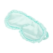 1 Pc Sleep Mask Soft Eye Shade Cover for Light for Travel for Rest Teal