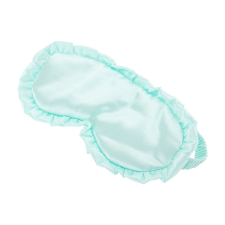 1 Pc Sleep Mask Soft Eye Shade Cover for Light for Travel for Rest Teal