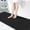 Black, variant on TJOUL Bathroom Rug – Extra Soft, Absorbent, Non-Slip, Quick Dry Chenille Bath Mat, Machine Washable, 44" x 24", Grey