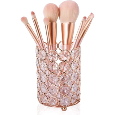 Glass Skull Makeup Brush Holder - Walmart