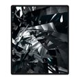 thumbnail image 2 of CADecor Glass Blanket Fleece Throw Blanket for Sofa or Bed 58x80 inches, 2 of 3