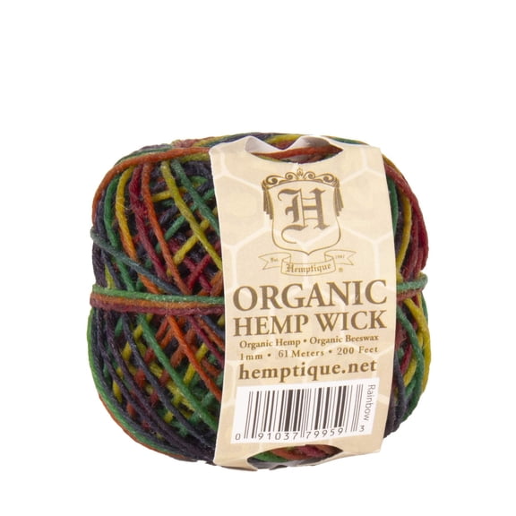 Organic Beeswax Hemp Wick