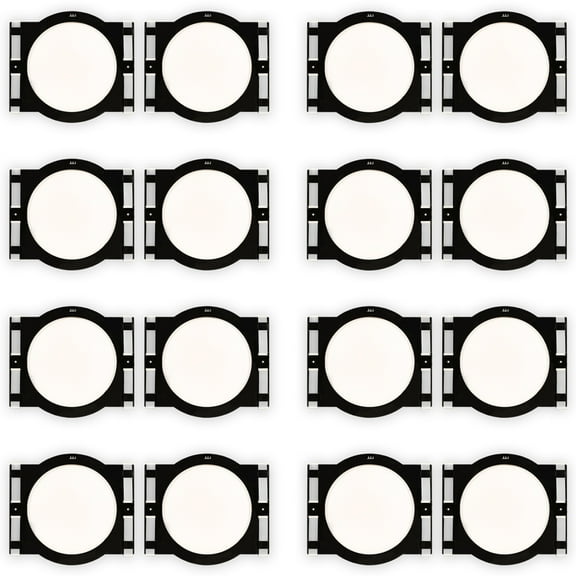 Theater Solutions RK6C In Ceiling Installation Rough In Kit for 6.5" Speakers 8 Pair Pack