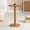 Mid Tone Honey, variant on MH London Solid Mango Wood Pedestal End Table, Accent Side Table, 15 x 12 x 22 in, Mid Tone Honey