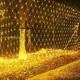 thumbnail image 4 of Cortina de luces LED de malla de 2 x 3/3 x 3/10 x 1/6 x 4 m, guirnalda de luces de hadas para exteriores, decoración navideña para bodas, 4 of 5