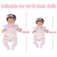 thumbnail image 4 of Set de ropa para muñeca Reborn Baby Doll 16-18 pulgadas CARANOVO Pink, 4 of 6