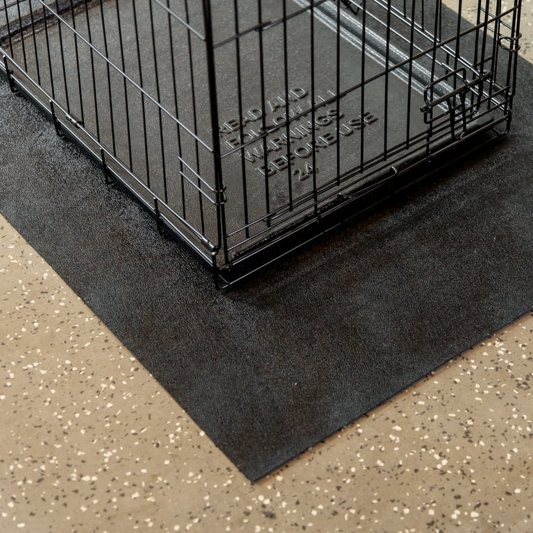 G-Floor Levant Pattern Polyvinyl Crate, Cage, and Kennel Mat for Dogs and  Cats