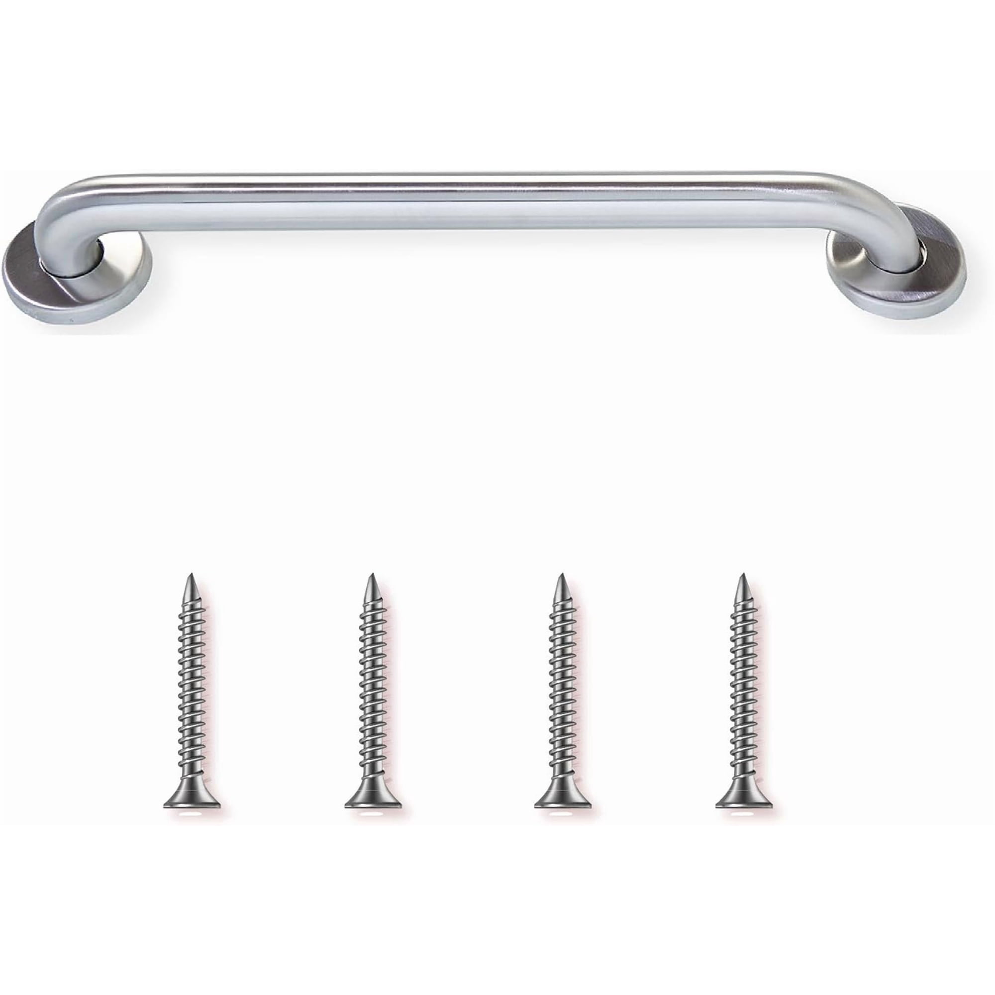 36' Knurled Grip Stainless Steel Grab Bars | ADA Compliant, Holds Up to 400lbs, For Showers & Bathtubs