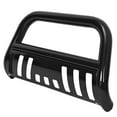 thumbnail image 6 of KOJEM 3" Bull Bar Push Bumper,Fit for 2007-2022 Toyota Tundra/Sequoia,Matte Black,Front Grill Guard, 6 of 13
