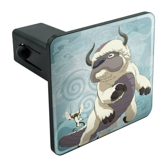 Avatar the Last Airbender Appa & Momo Tow Trailer Hitch Cover Plug Insert
